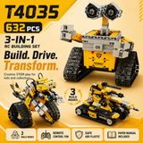 Kubo Bot 3x1 — 3-in-1 Remote Control Building Block Robot
