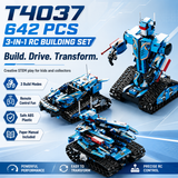 Kubo Bot 3x1 — 3-in-1 Remote Control Building Block Robot