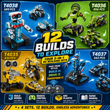 Kubo Bot 3x1 — 3-in-1 Remote Control Building Block Robot