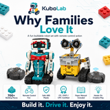 Kubo Bot 3x1 — 3-in-1 Remote Control Building Block Robot